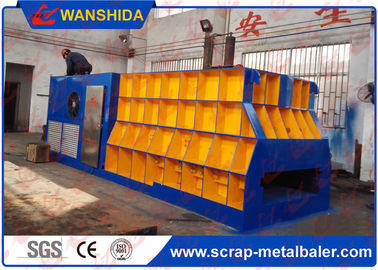 Tipo máquina do recipiente da tesoura da sucata de WANSHIDA de corte horizontal do metal de 400 toneladas