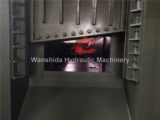 Máquina de guilhotina hidráulica de 800 toneladas para cisalhamento de sucata de pórtico WANSHIDA