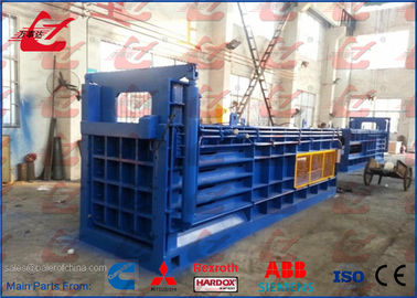 qualidade  125 Ton Horizontal Baler Waste PET Bottle Baling Machine For Plastic Bottles And Cartons fábrica