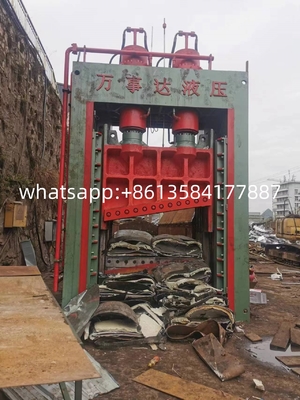comprar Fragmentos de metal Equipamento Tesoura de guilhotina para estaleiro de reciclagem de metais 20 toneladas/h online manufacture