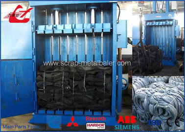 comprar Desfaça-se da máquina de empacotamento hidráulica da prensa do pneu, máquina vertical 2000Kgs da prensa de empacotamento online manufacture
