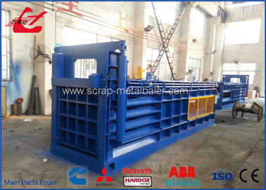 qualidade  Mitsubishi PLC Control Waste Paper Baler Hydraulic Baling Press Machine 125 Ton fábrica
