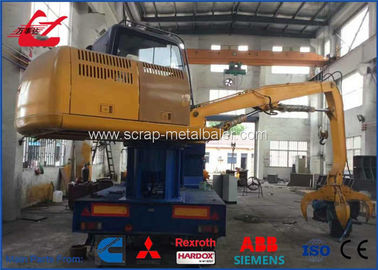 comprar Reboque móvel sucata Waste montada do carro que recicla o equipamento com garra online manufacture