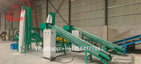 comprar Waste Aluminum crusher seperate line recycling equipment 100-200kg/h capacity online manufacture