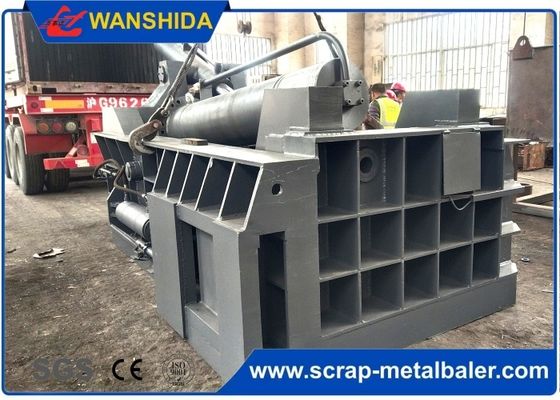 comprar Y83/T-250A Hydraulic Metal Baler for Scrap Steel, Aluminum, and Copper Recycling | High-Density Scrap Metal Baling Machine online manufacture