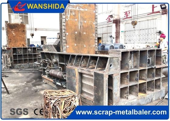 comprar Hydraulic Scrap Baler with 60KW Total Power 6900x4500x3250mm Dimension and 21000kg Weight for Efficient Scrap Metal Baling online manufacture