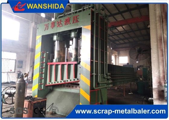 comprar 500ton Hydraulic Gantry Shear with 507 Tons Cutting Force and 6000×1500×600mm Chamber for Heavy-Duty Scrap Metal Processing online manufacture