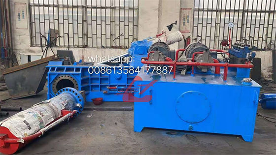comprar A força poderosa elimina o controlo automático completo da máquina de aço hidráulica da prensa do fio do pneumático da sucata online manufacture