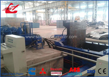 Compactador de sucata de metal WANSHIDA 250Ton Perfis de alumínio Enfardadeira Prensa Máquina Controle por válvula manual