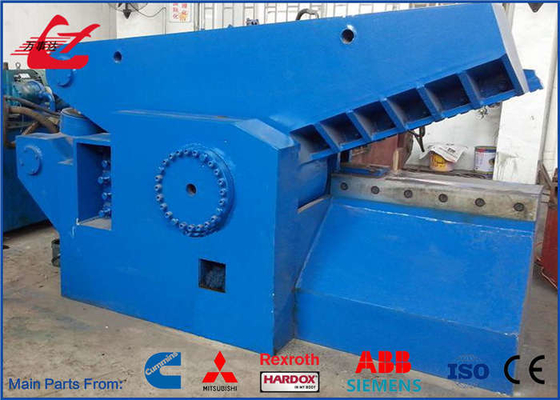 Cisalha hidráulica para sucata de 160 toneladas, lâmina de 800 mm, motor de 18,5 kW