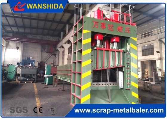 154kW Gantry Shear Machine para Processamento de Sucata de Aço Pesado com 630 Toneladas de Força de Corte