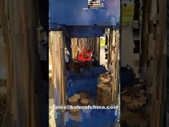 Máquinas de briqueteamento de sucata de metal pesada para lascas de cobre de alumínio