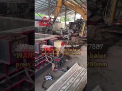 WANSHIDA embalador de lixo de carro 5000x2000x1200 câmara