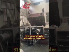 WANSHIDA 315t baler para sucata de metal Máquina de compactação de perfis de alumínio